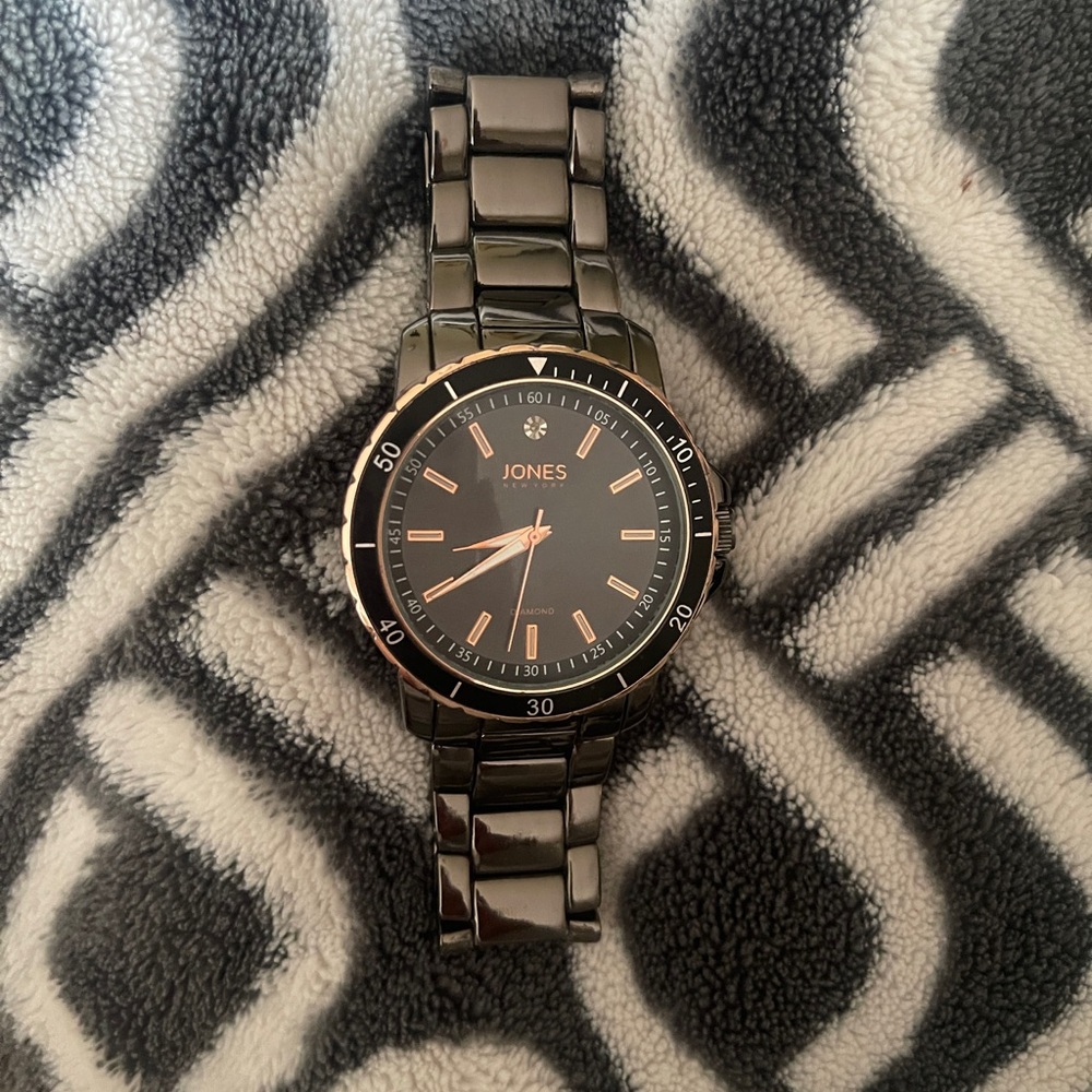 JONES NEW YORK DIAMOND COLLECTION UNISEX WATCH